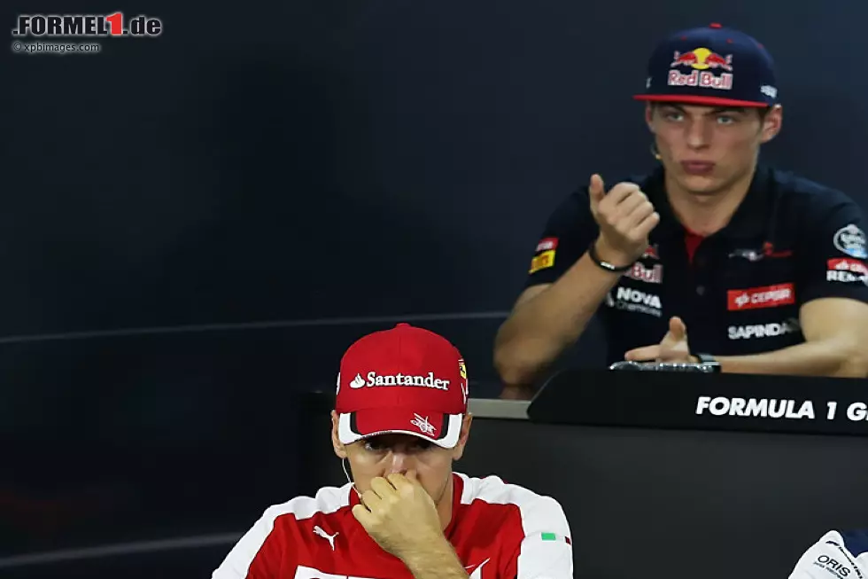 Foto zur News: Max Verstappen, Felipe Nasr, Nico Hülkenberg, Sebastian Vettel, Felipe Massa, Jenson Button