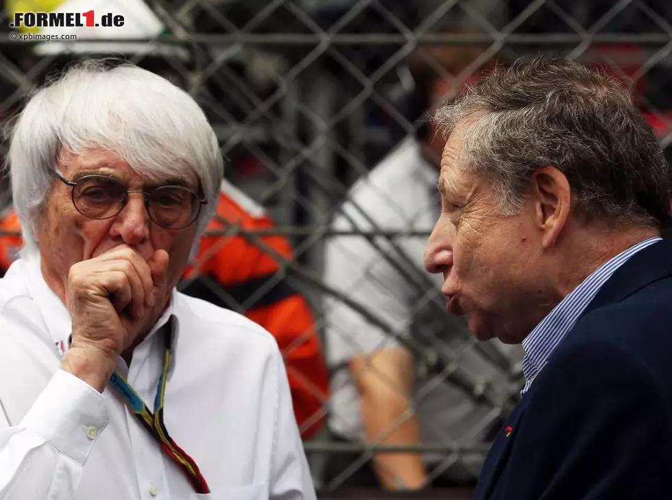 Bernie Ecclestone, Jean Todt Foto zur News: Bernie Ecclestone, Jean Todt