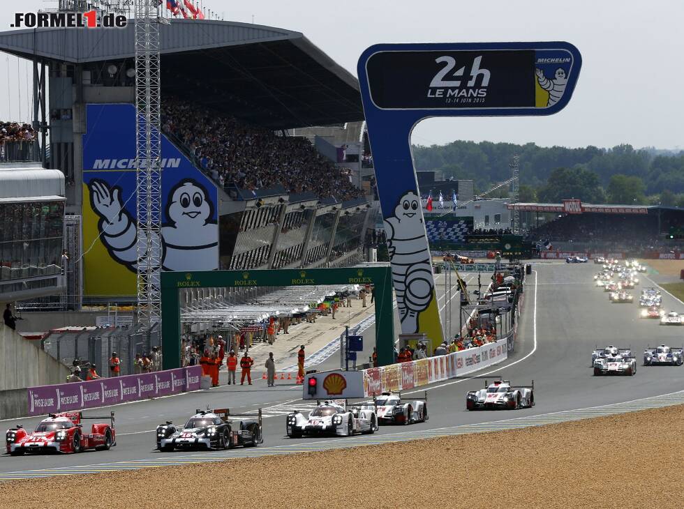 Foto zur News: Le Mans 2015 Start