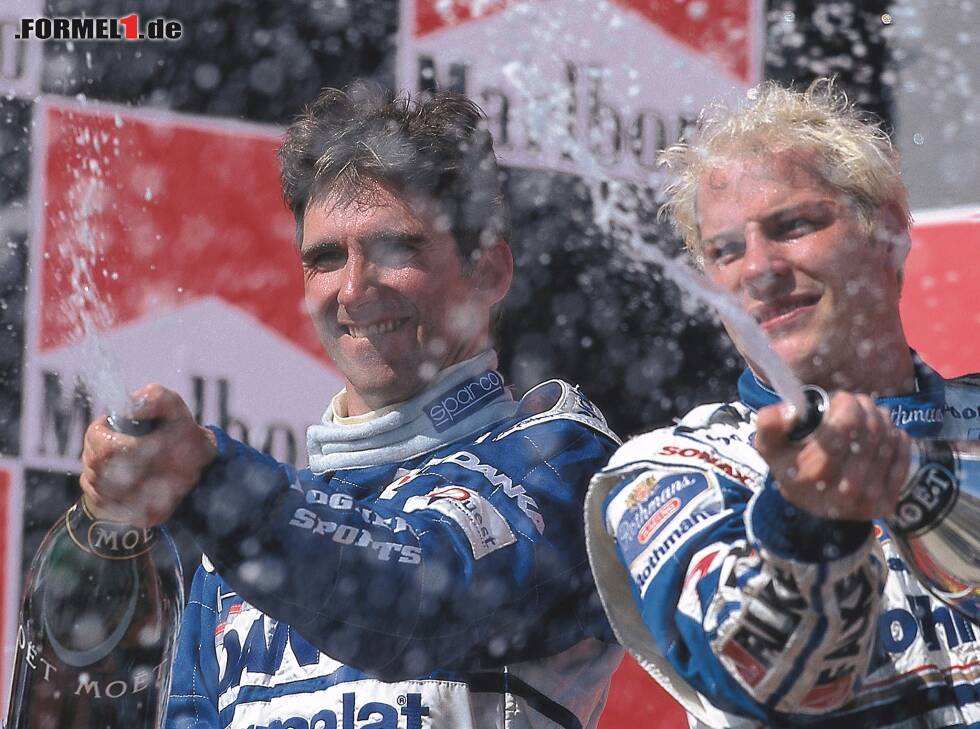 Foto zur News: Jacques Villeneuve, Damon Hill