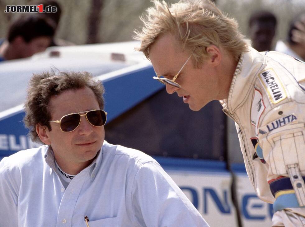 Foto zur News: Jean Todt, Ari Vatanen, 1989
