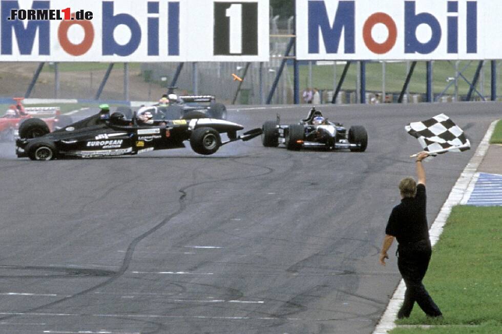 Foto zur News: Nigel Mansell, Fernando Alonso, Paul Stoddart