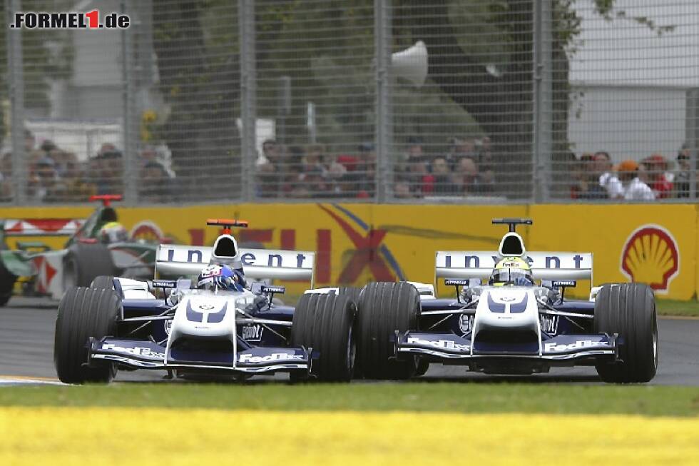 Foto zur News: Juan Pablo Montoya, Ralf Schumacher