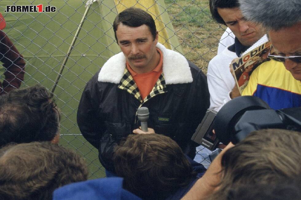 Foto zur News: Nigel Mansell, 1986