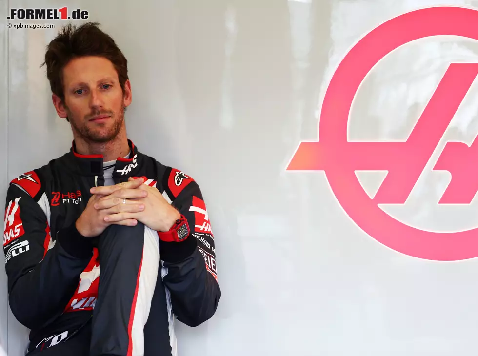 Foto zur News: Romain Grosjean