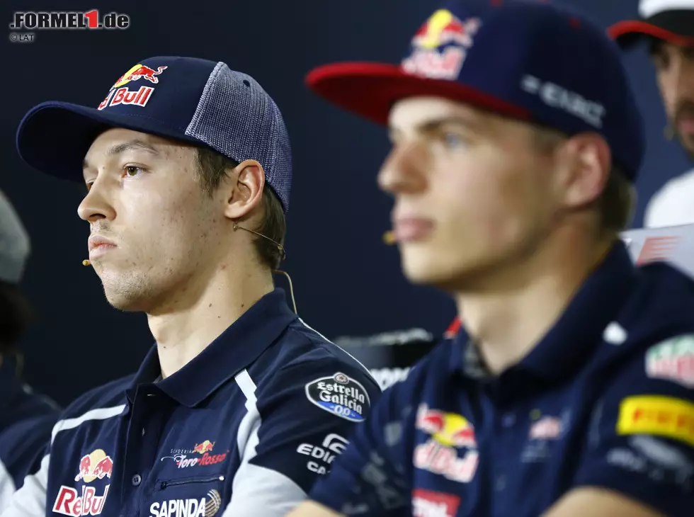 Daniil Kwjat, Carlos Sainz, Max Verstappen Foto zur News: Daniil Kwjat, Carlos Sainz, Max Verstappen