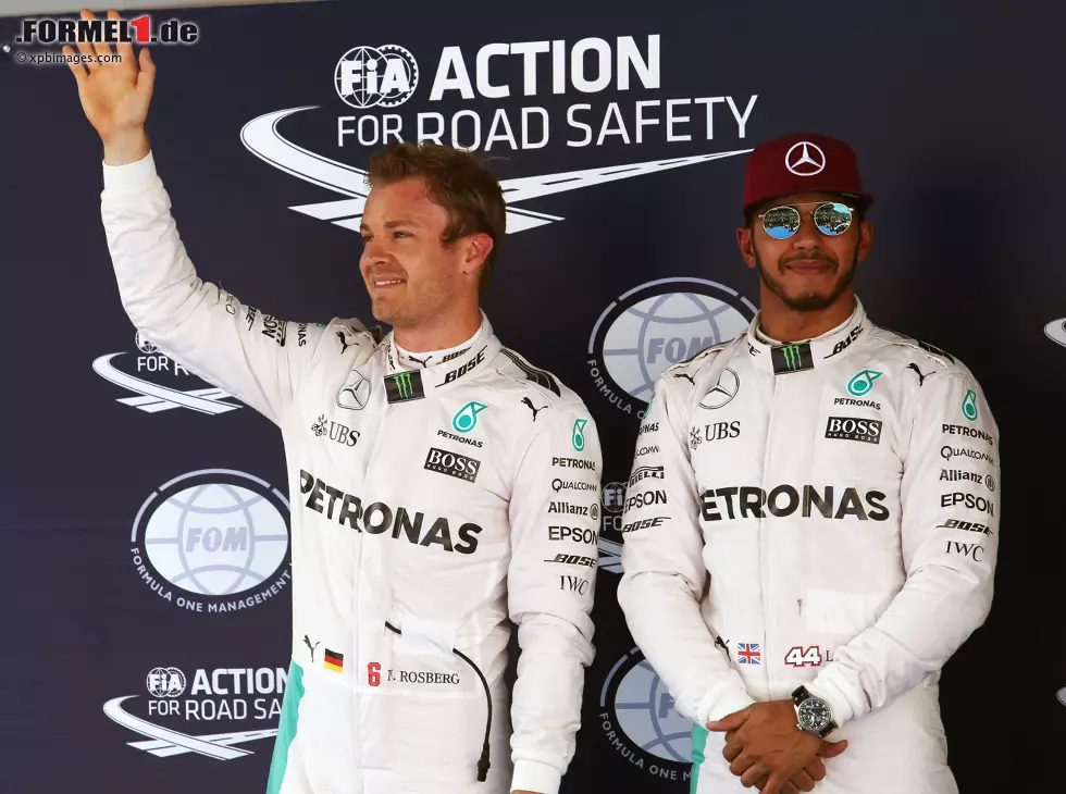 Nico Rosberg, Lewis Hamilton Foto zur News: Nico Rosberg, Lewis Hamilton