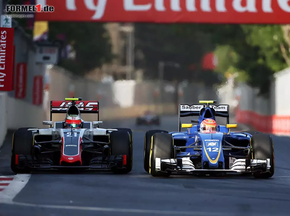 Foto zur News: Esteban Gutierrez, Felipe Nasr