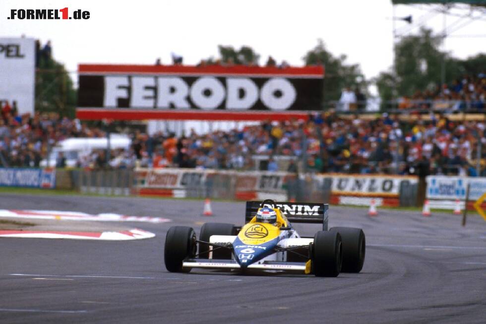 Foto zur News: Keke Rosberg Silverstone 1985