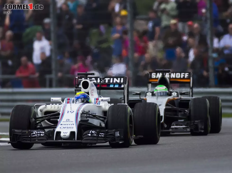 Foto zur News: Felipe Massa, Nico Hülkenberg