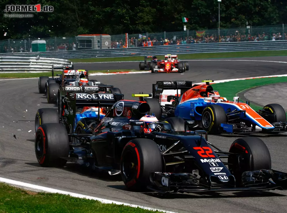 Jenson Button, Pascal Wehrlein Foto zur News: Jenson Button, Pascal Wehrlein