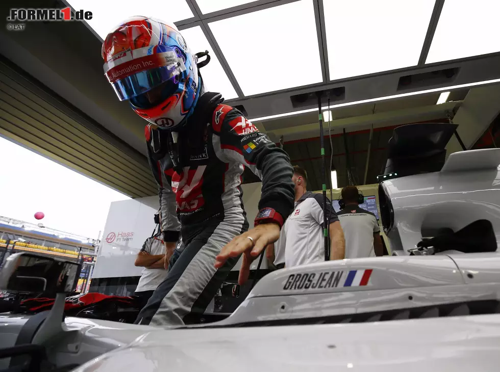 Foto zur News: Romain Grosjean