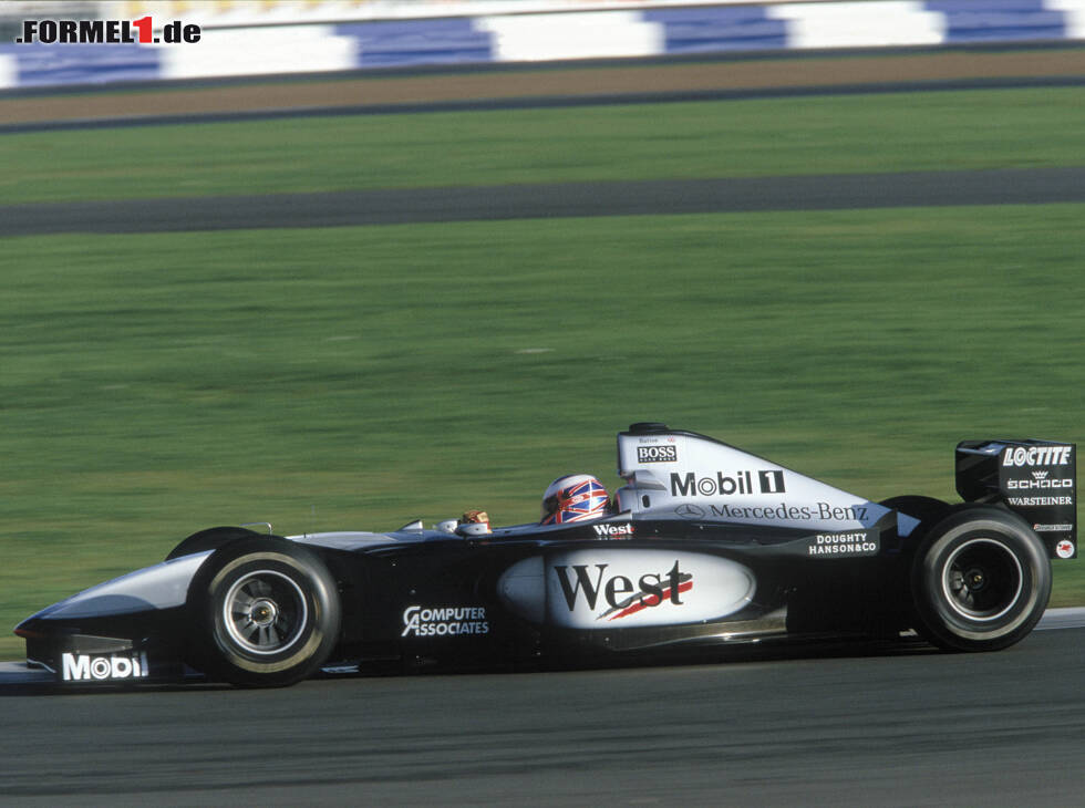 Foto zur News: Jenson Button, McLaren-Test, 1999