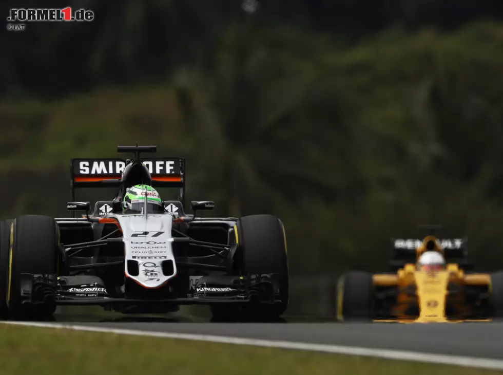 Foto zur News: Nico Hülkenberg, Kevin Magnussen