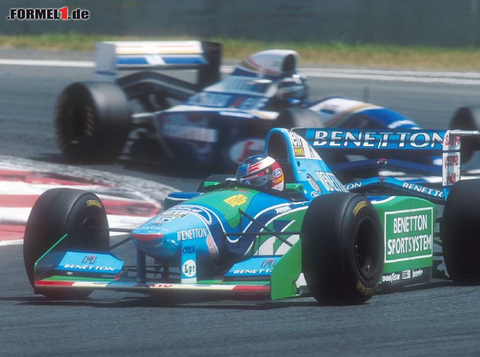 Foto zur News: Damon Hill Damon Hill, Michael Schumacher