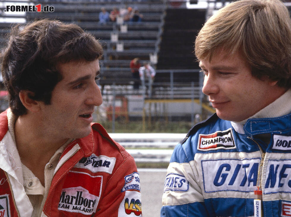 Foto zur News: Alain Prost, Didier Pironi
