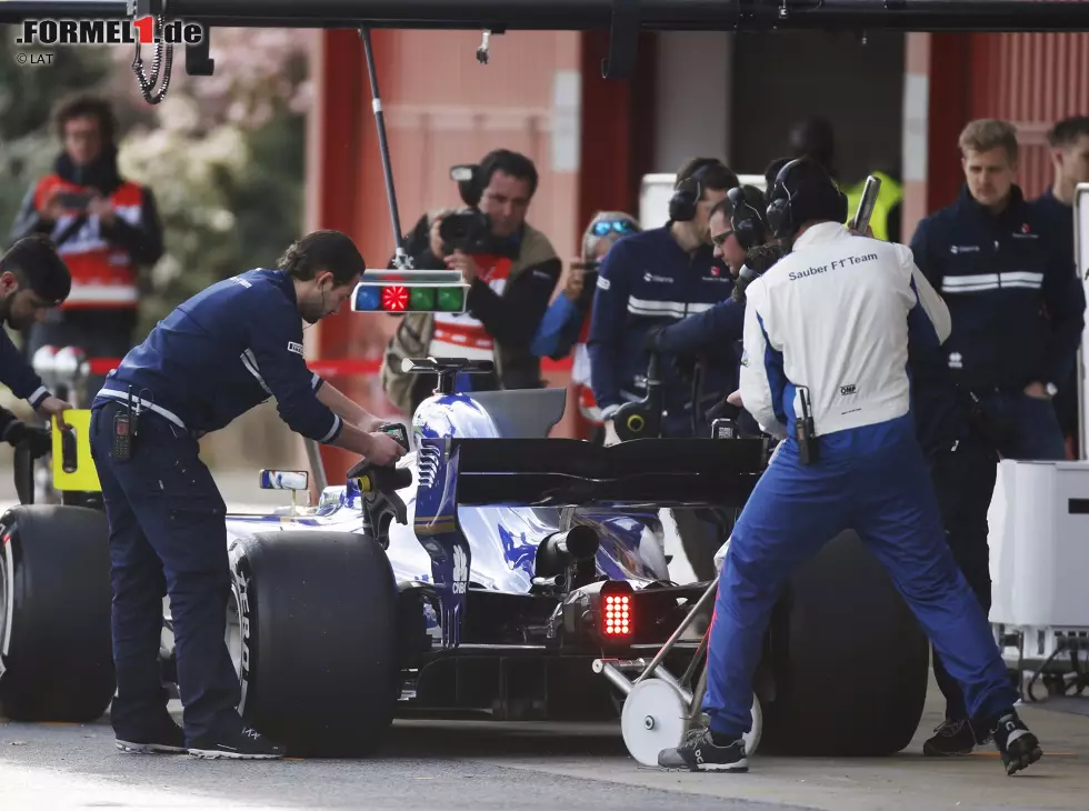Foto zur News: Antonio Giovinazzi, Marcus Ericsson