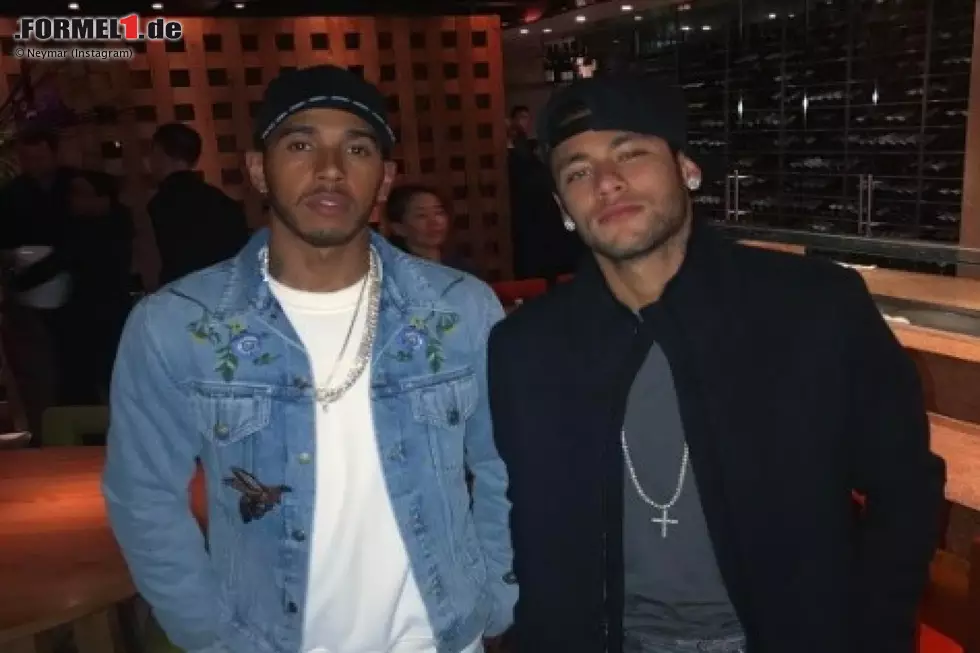 Hamilton, Neymar Foto zur News: Hamilton, Neymar