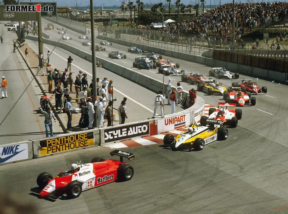 Foto zur News: Rene Arnoux, Niki Lauda