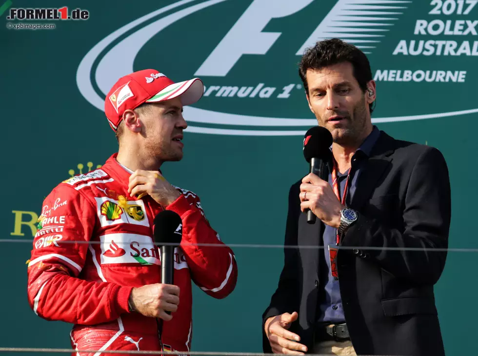 Foto zur News: Sebastian Vettel, Mark Webber