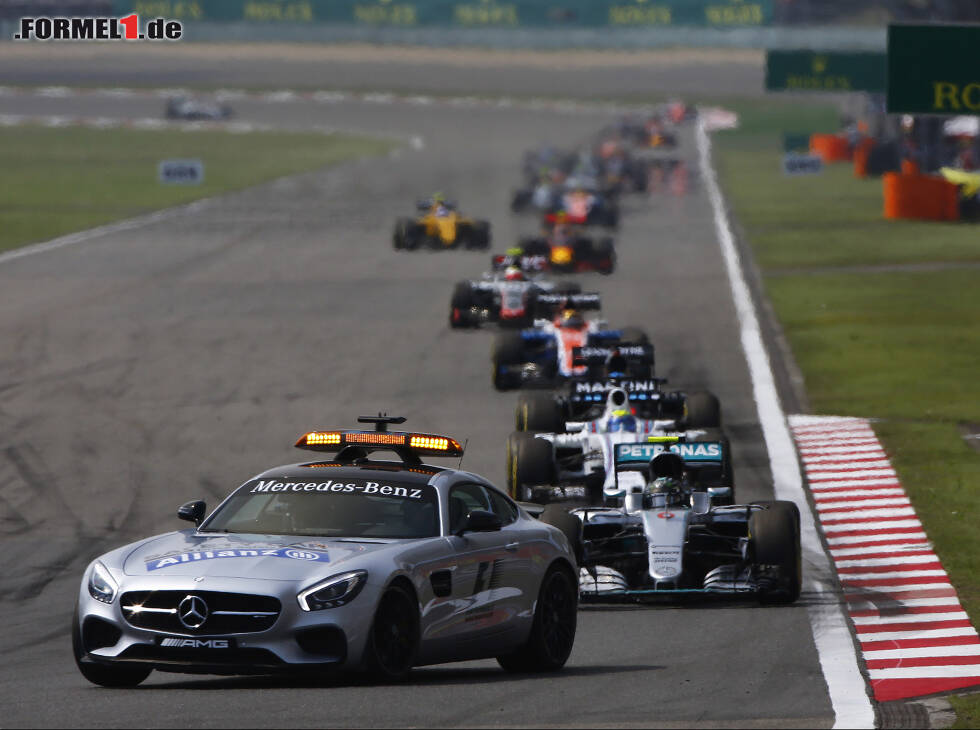 Foto zur News: Nico Rosberg, Felipe Massa, Fernando Alonso, Pascal Wehrlein