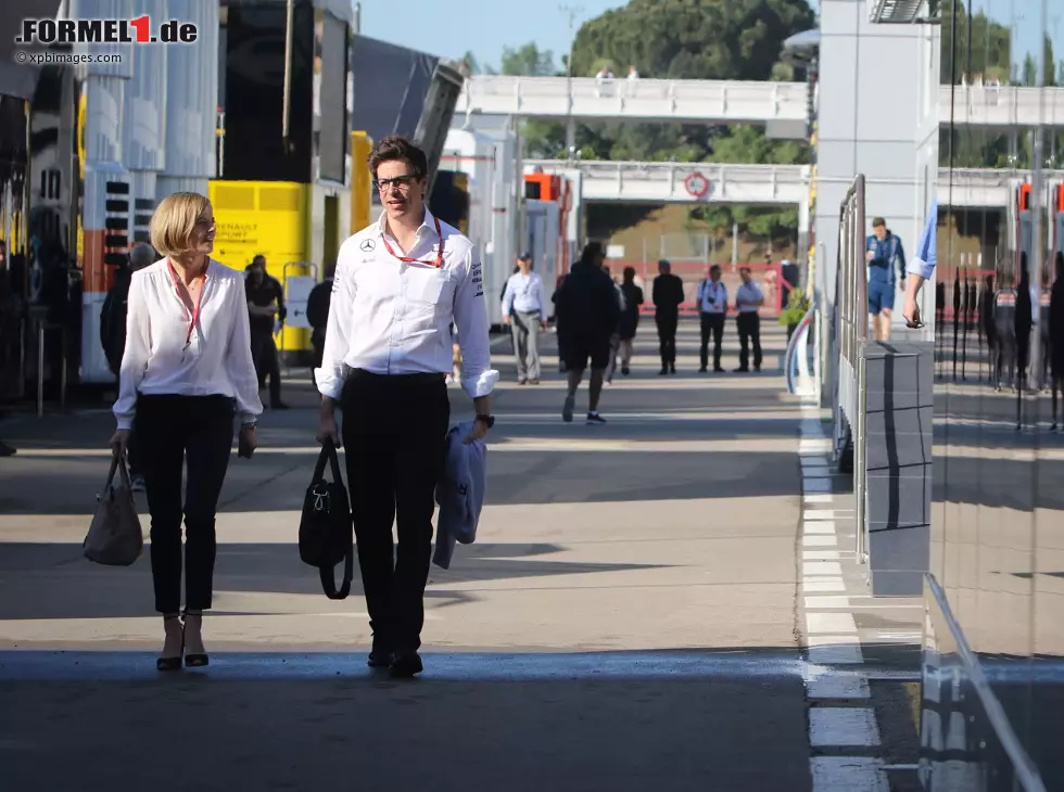 Foto zur News: Susie Wolff, Toto Wolff