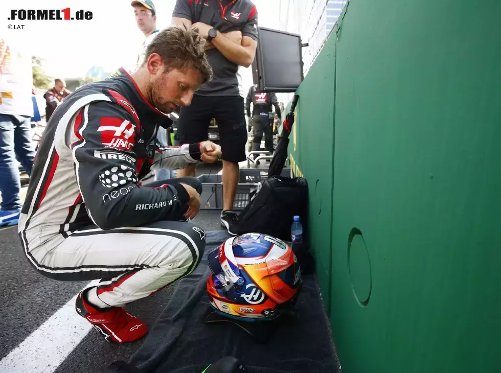 Foto zur News: Romain Grosjean