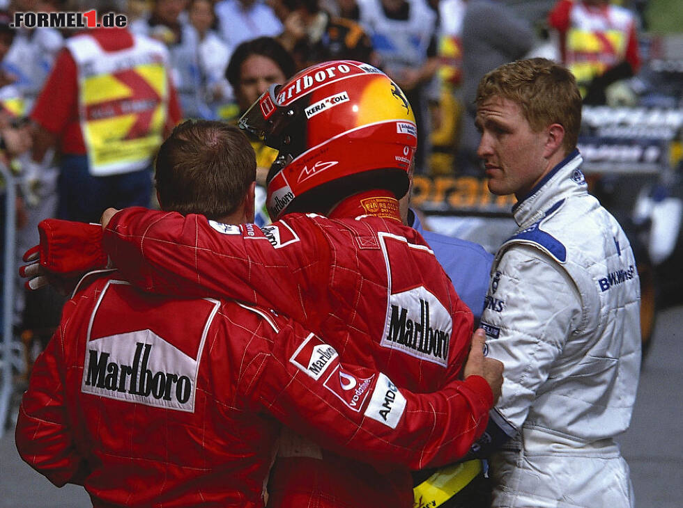 Foto zur News: Michael Schumacher, Rubens Barrichello, Ralf Schumacher