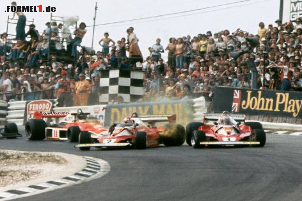 Foto zur News: Clay Regazzoni und Niki Lauda