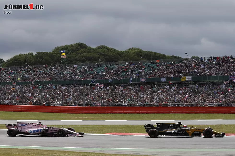 Foto zur News: Nico Hülkenberg, Esteban Ocon