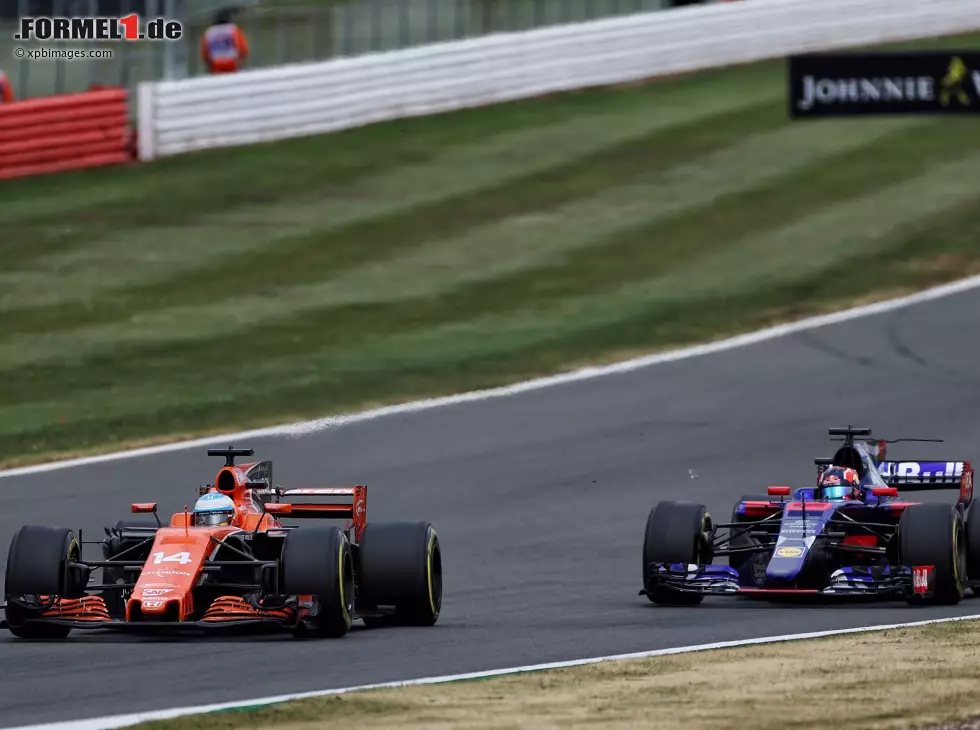 Foto zur News: Fernando Alonso, Daniil Kwjat
