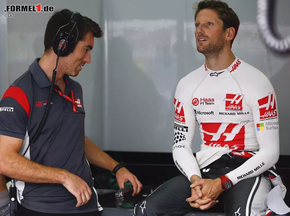 Foto zur News: Romain Grosjean