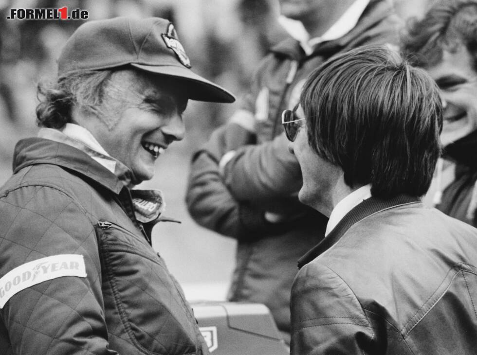 Foto zur News: Niki Lauda, Bernie Ecclestone