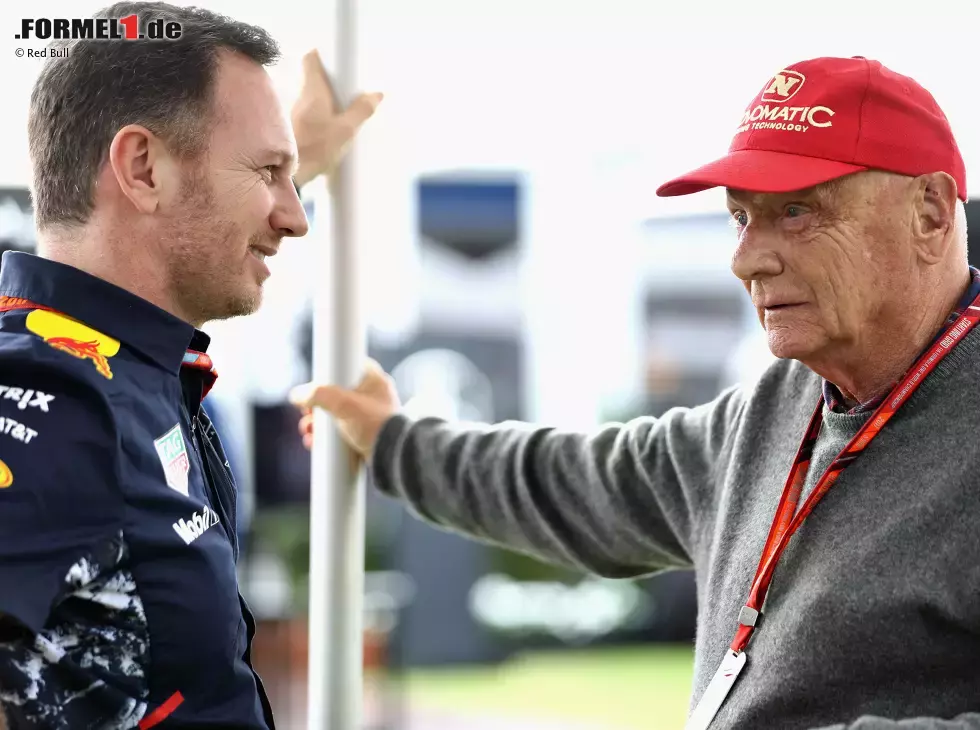 Christian Horner, Niki Lauda Foto zur News: Christian Horner, Niki Lauda