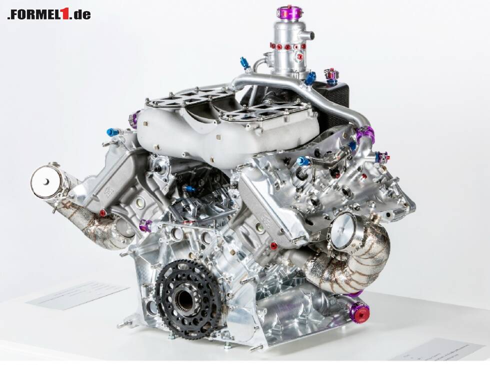 Foto zur News: Porsche 919 V4 Motor
