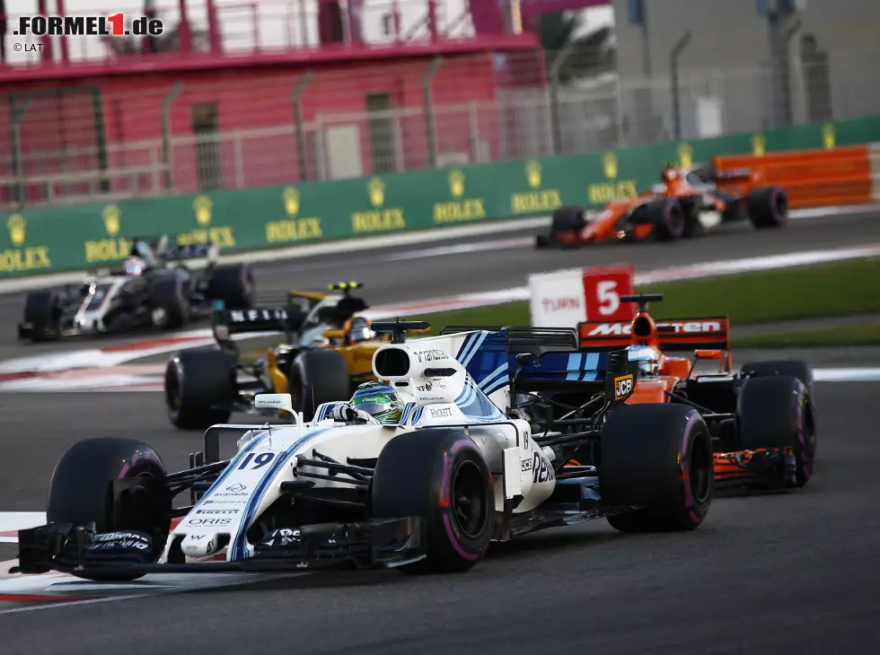 Foto zur News: Felipe Massa, Fernando Alonso, Carlos Sainz