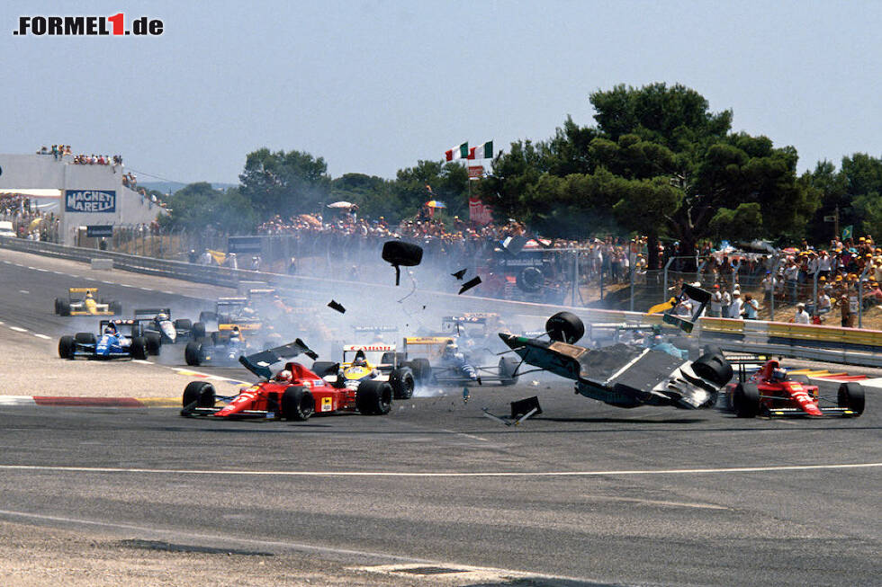 Foto zur News: Startunfall 1989 in Le Castellet