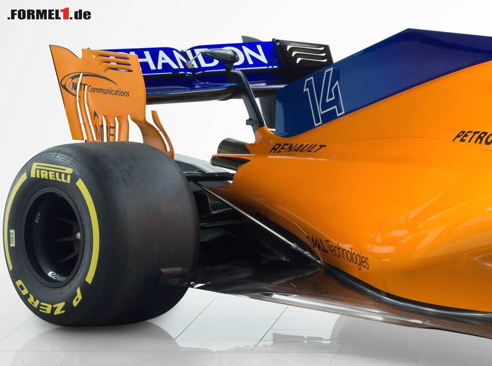 Foto zur News: McLaren MCL33, Heck