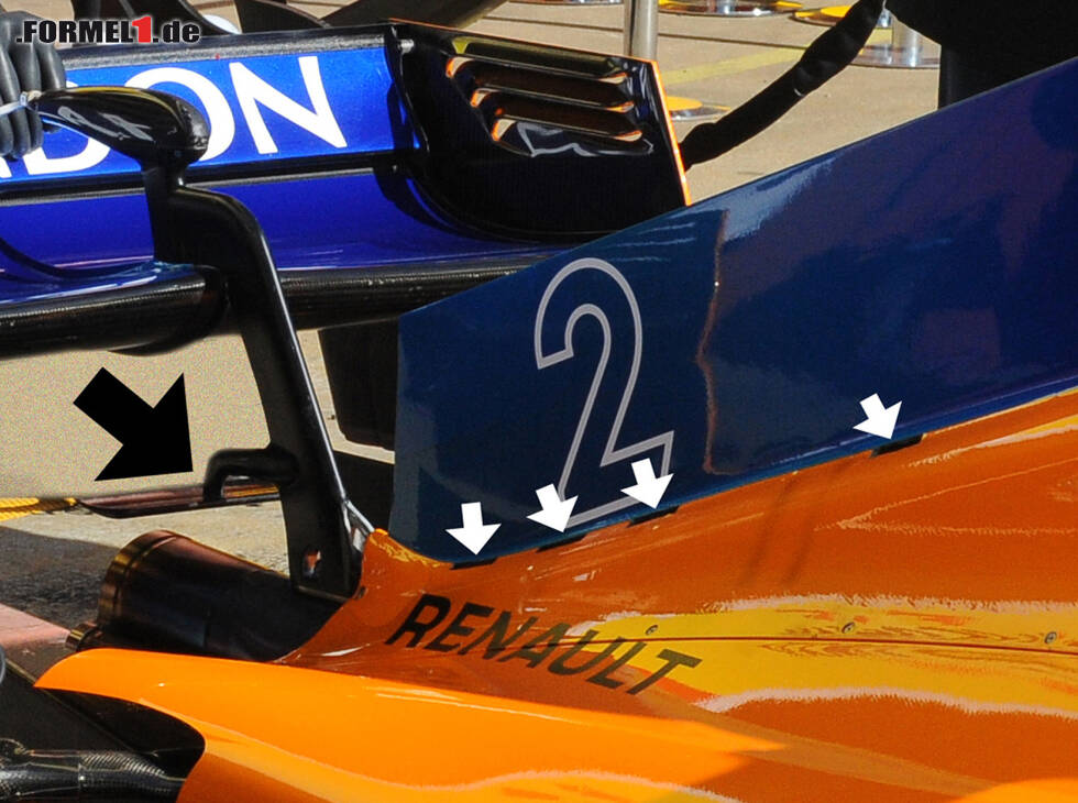 Foto zur News: McLaren-Heckdetail