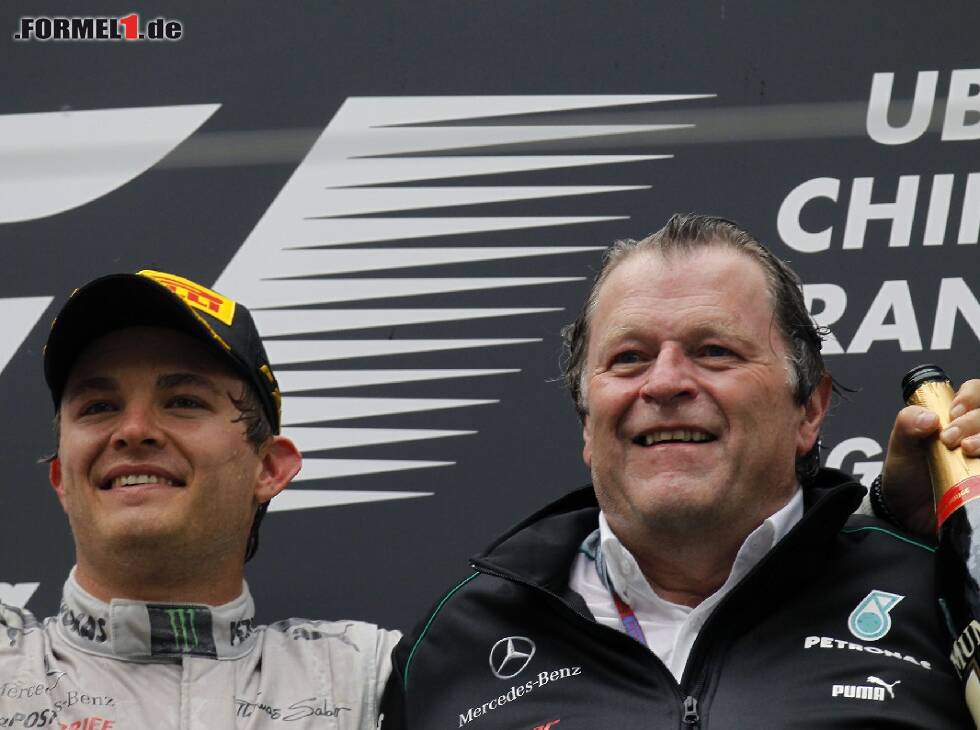 Foto zur News: Norbert Haug, Nico Rosberg