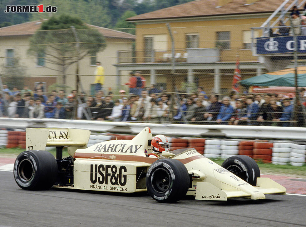 Foto zur News: Marc Surer (Arrows-BMW) beim Grand Prix von San Marino in Imola 1986
