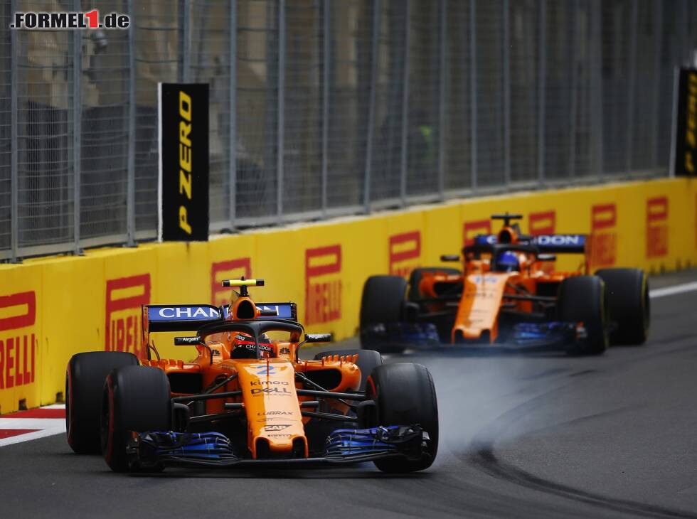 Foto zur News: Stoffel Vandoorne, Fernando Alonso