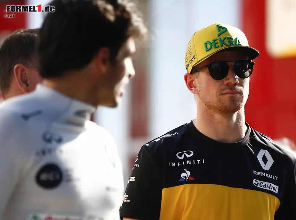 Foto zur News: Carlos Sainz, Nico Hülkenberg