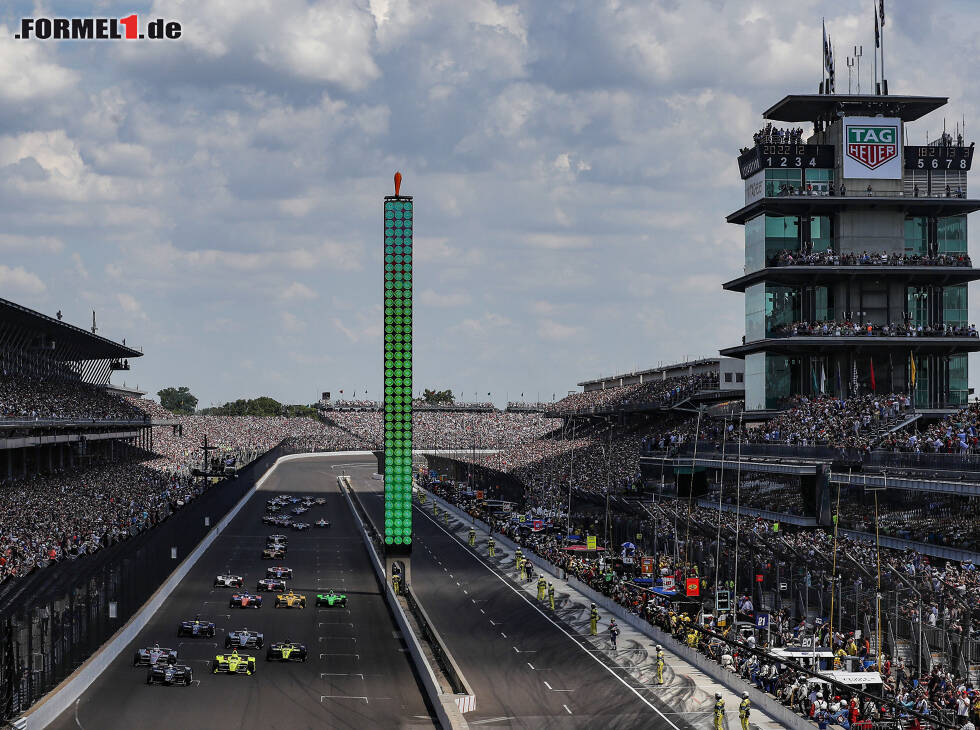 Foto zur News: Start zum Indy 500 2018