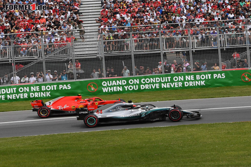 Foto zur News: Kimi Räikkönen, Lewis Hamilton