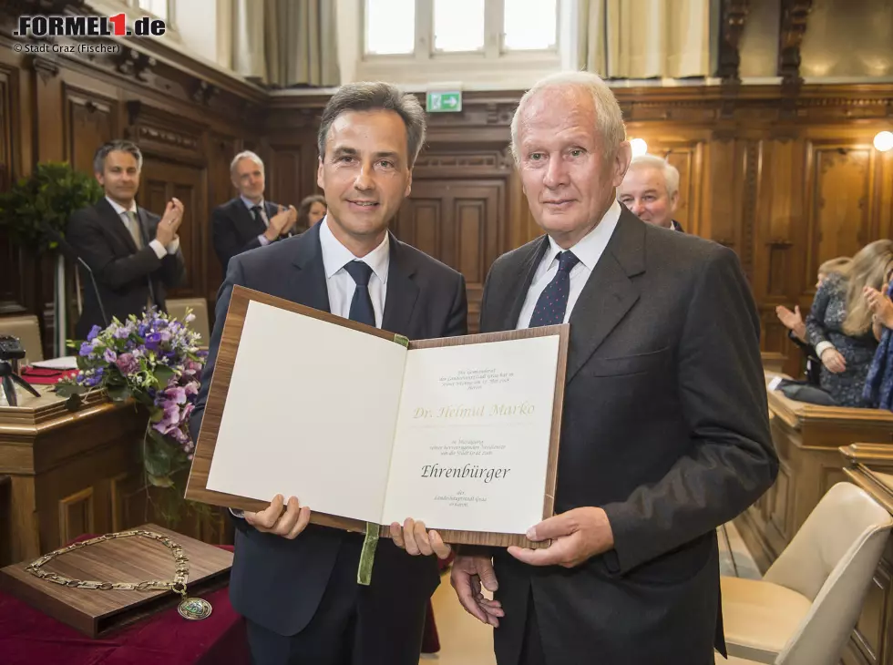 Foto zur News: Siegfried Nagl und Helmut Marko