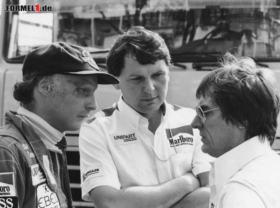 Foto zur News: Niki Lauda, Bernie Ecclestone