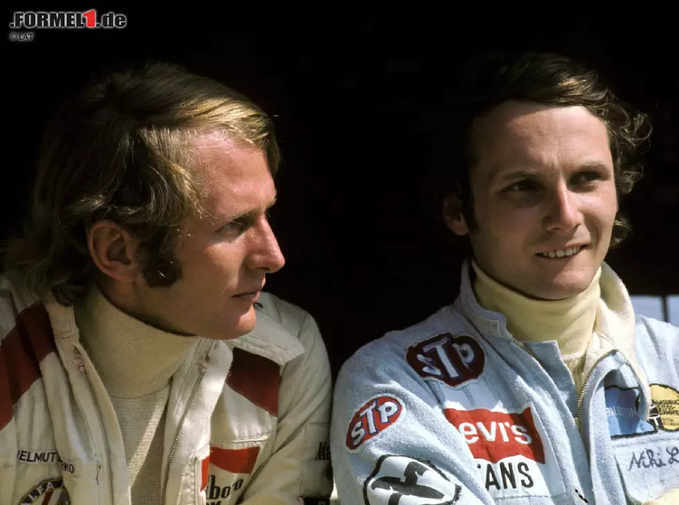 Foto zur News: Niki Lauda, Niki Lauda, Helmut Marko