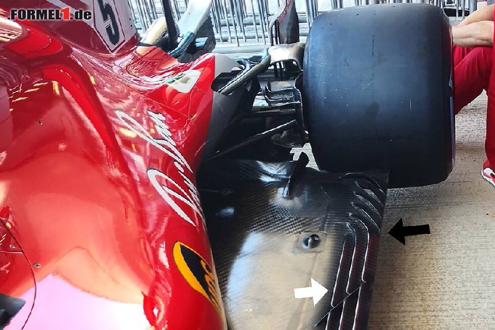 Foto zur News: Ferrari, Unterboden