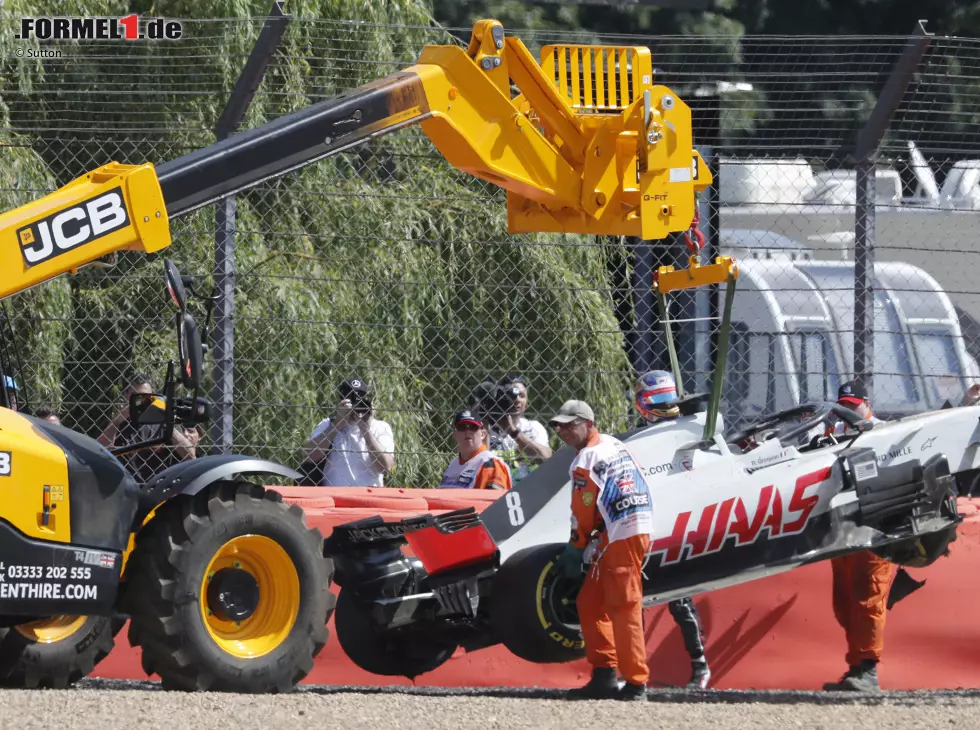 Foto zur News: Romain Grosjean